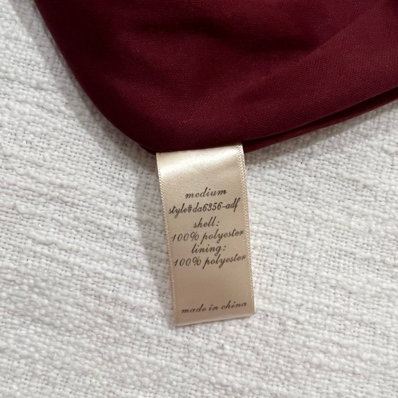 Francesca’s Burgundy Dress - Picture 4 of 4